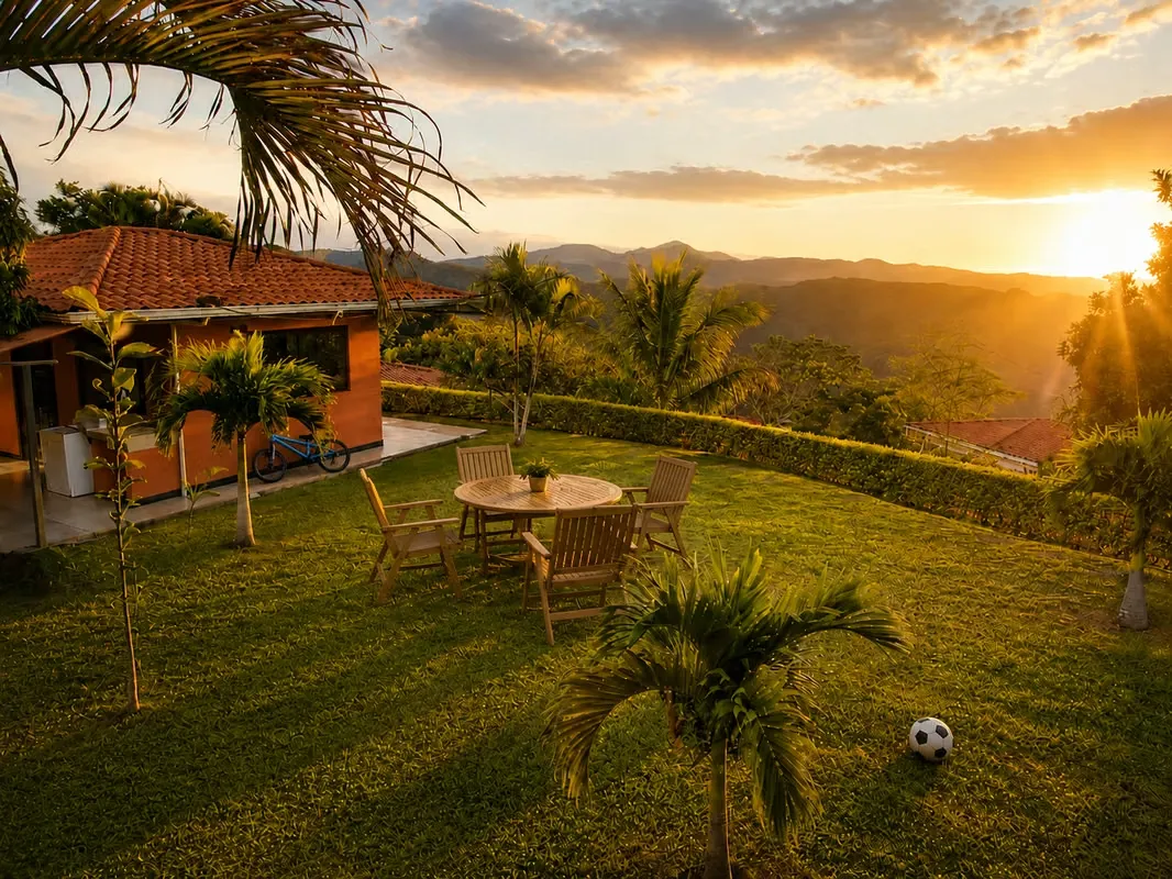 House for rent in Los Altos de San Rafael, Ciudad Colón with panoramic view (ref: 201)