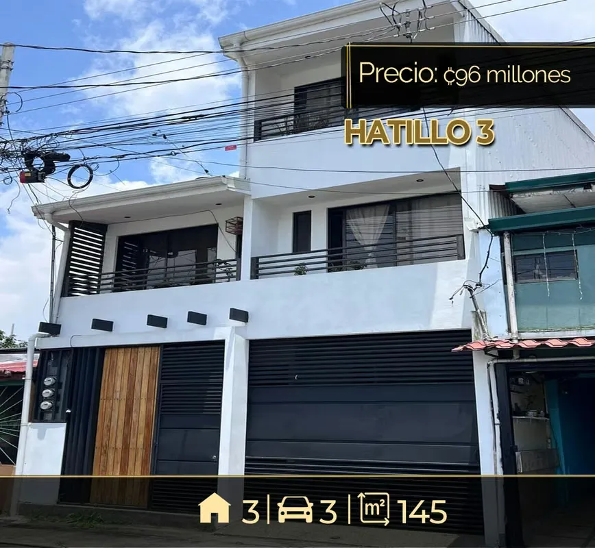 Edificio en venta en Hatillo, 3 unidades, todos alquilados, buena rentabilidad SVE-38