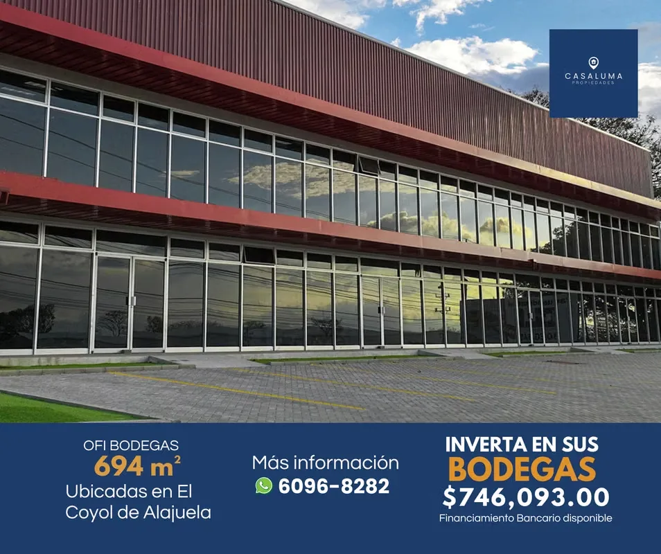 Bodega en venta en El Coyol, Alajuela