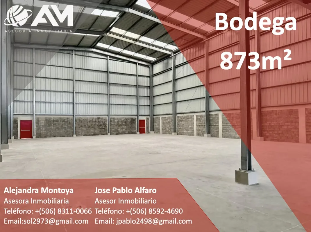 CONTAMOS CON BODEGAS Y NAVES INDUSTRIALES EN TODO EL GAM, CONTACTENOS SERA UN PLACER ATENDERLE.