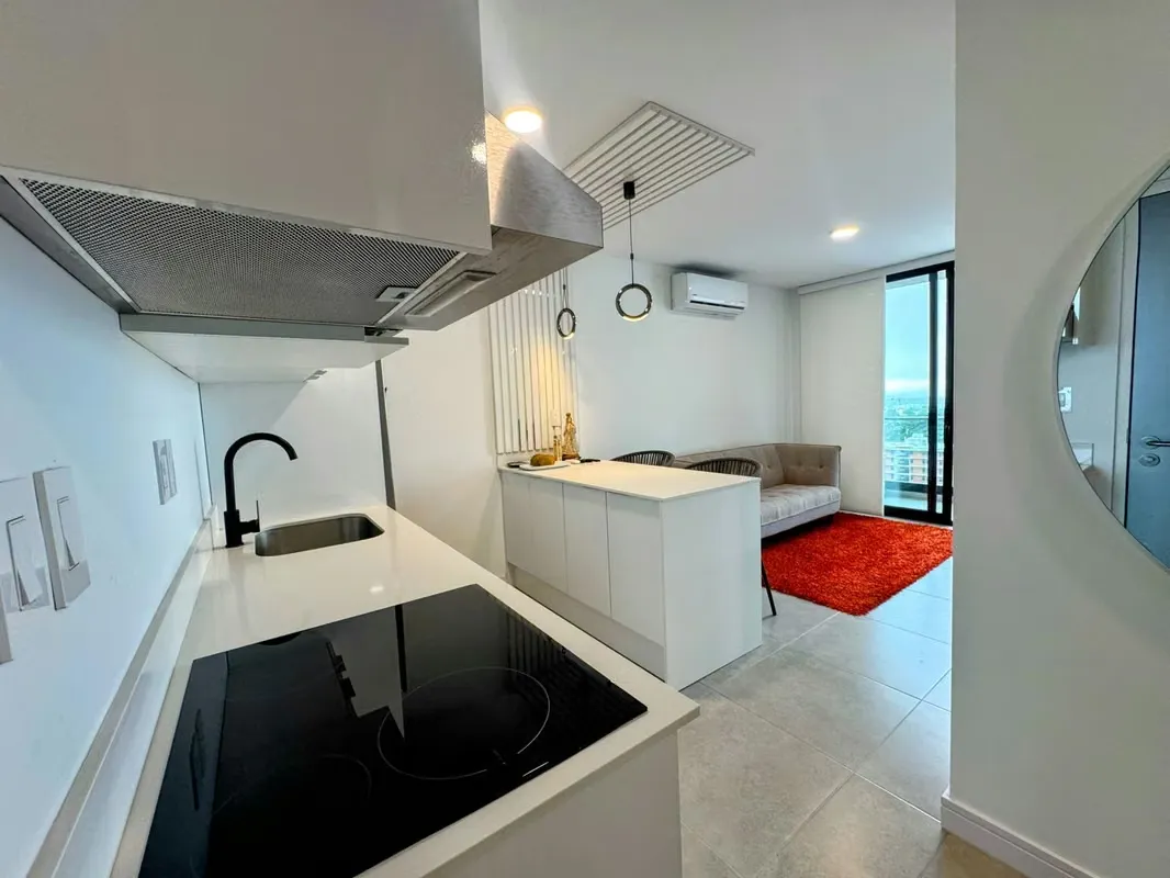 Apartamento Sky Nunciatura vista al atardecer