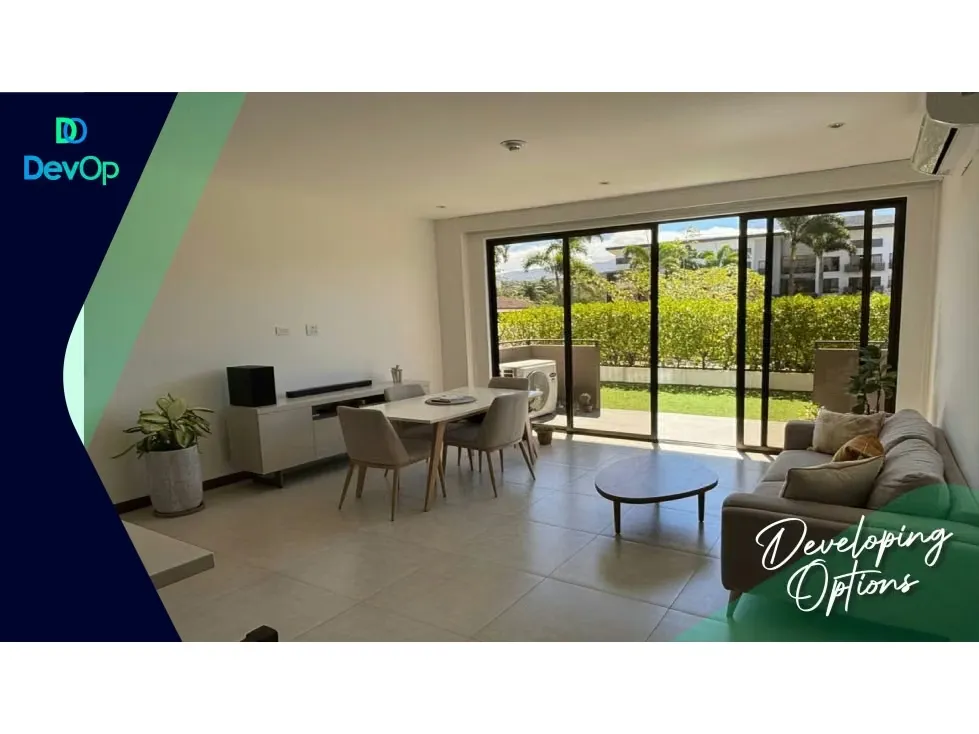 APARTAMENTO CON LÍNEA BLANCA EN CONDOMINIO PARQUES DEL SOL, BRASIL DE SANTA ANA