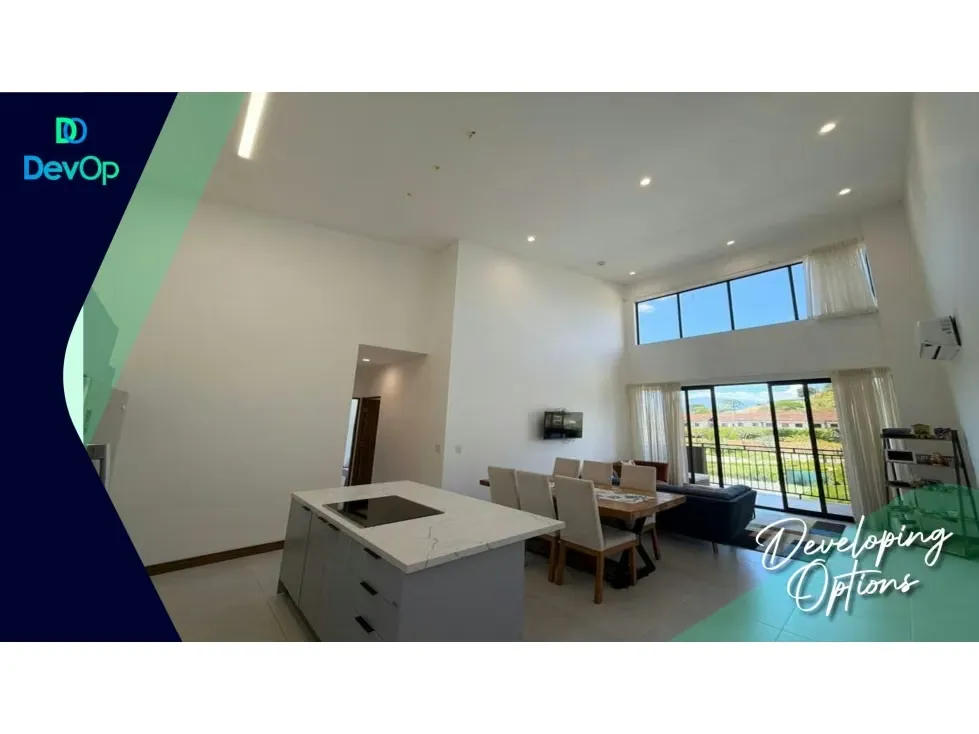 APARTAMENTO AMOBLADO EN CONDOMINIO PARQUES DEL SOL, BRASIL DE SANTA ANA
