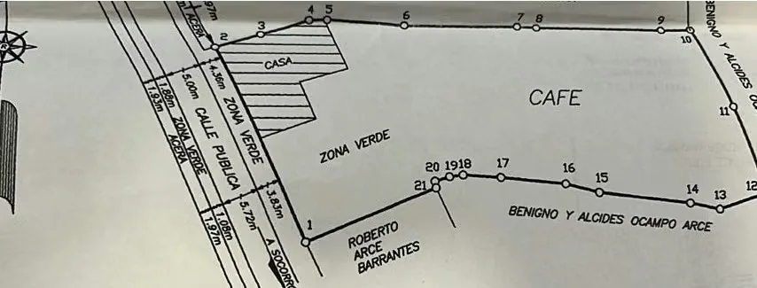 Excellent lot for sale on the main street of Santo Tomás de Santo Domingo de Heredia. — photo 2