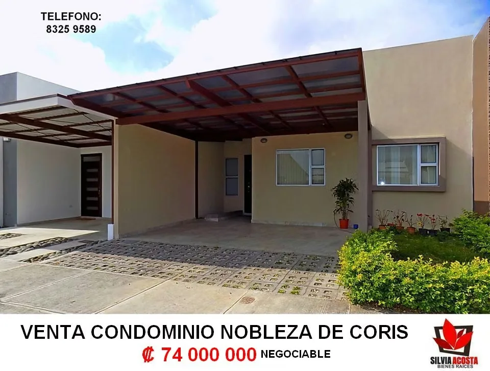 VENTA CASA - CARTAGO, CONDOMINIO NOBLEZA DE CORIS