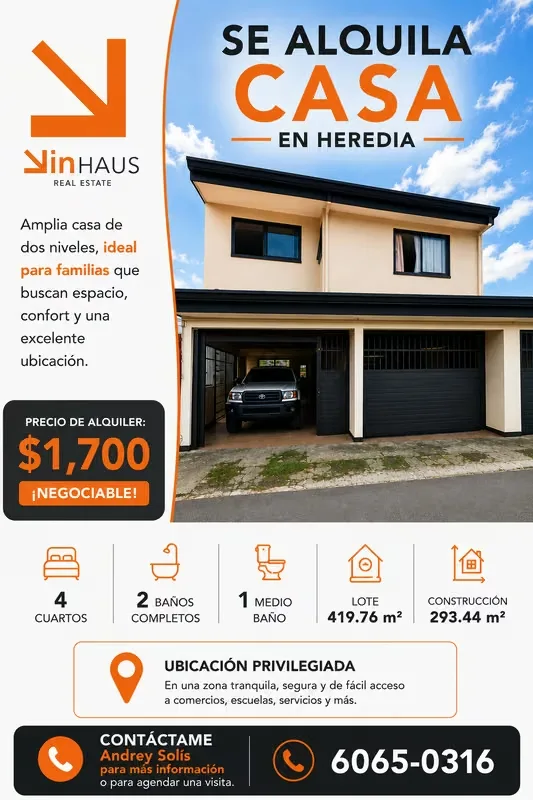 Casa de planta baja en alquiler – Amplia, cómoda y funcional
