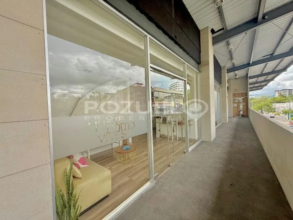 ommercial Space at 7Bancas, Escazú, located on the second floor, facing the main road