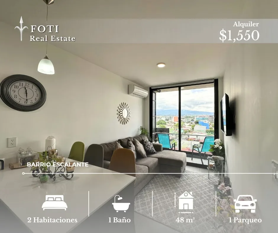 APARTAMENTO AMUEBLADO EN ALQUILER | BÖ ESCALANTE