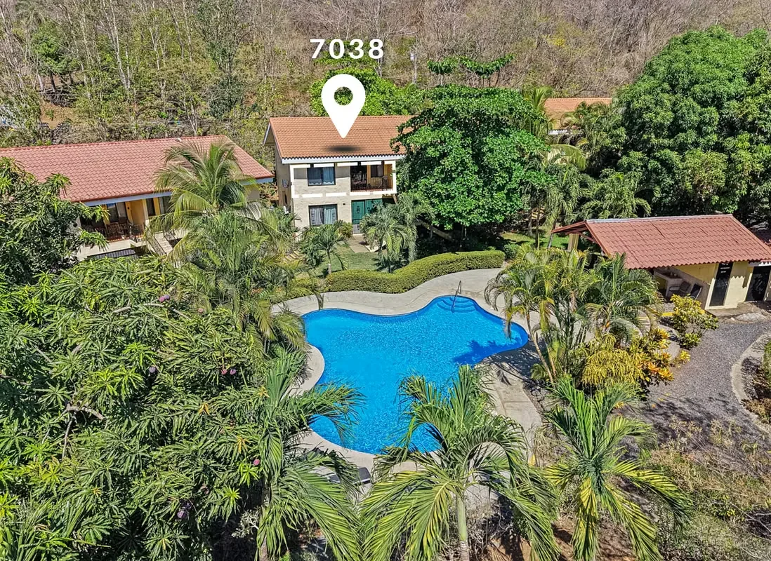 Located just 5 minutes from the center of Playas del Coco and the beach, and 5 minutes in the other direction to Playa Ocotal, this second floor 2 bedroom, 2 bathroom condo offers a ...