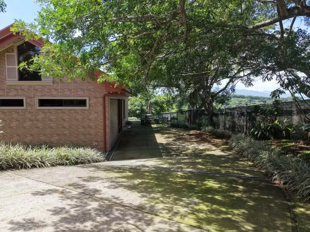 In Tacares de Grecia, set on a 1,318 m² lot, this 315 m² home breaks from what's typically found in the area: a facade ...