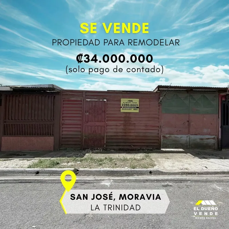 Casa con Apartamento en Venta Moravia, San Jose