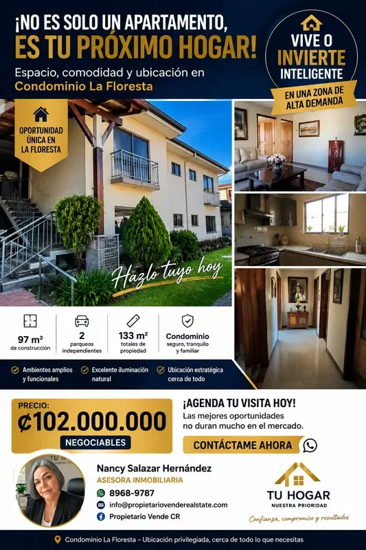 Discover this beautiful apartment that combines comfort, spaciousness, and an excellent ...
