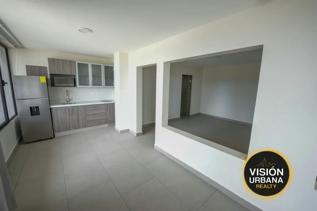 Espacioso Apartamento tipo Studio de un solo nivel ubicado en Bello Horizonte de Escazú el mismo mide 80m2 y se distribuye de la siguiente manera.