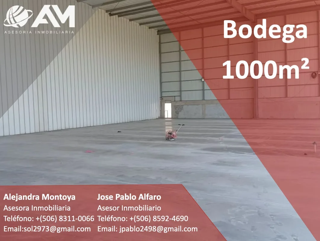 CONTAMOS CON BODEGAS Y NAVES INDUSTRIALES EN TODO EL GAM, CONTACTENOS SERA UN PLACER ATENDERLE.