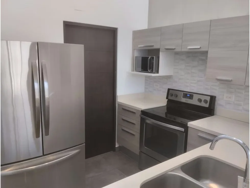 Alquilo apartamento moderno se alquila solamente con línea blanca en Guachipelín de Escazú. Ubicado en San Rafael de ...