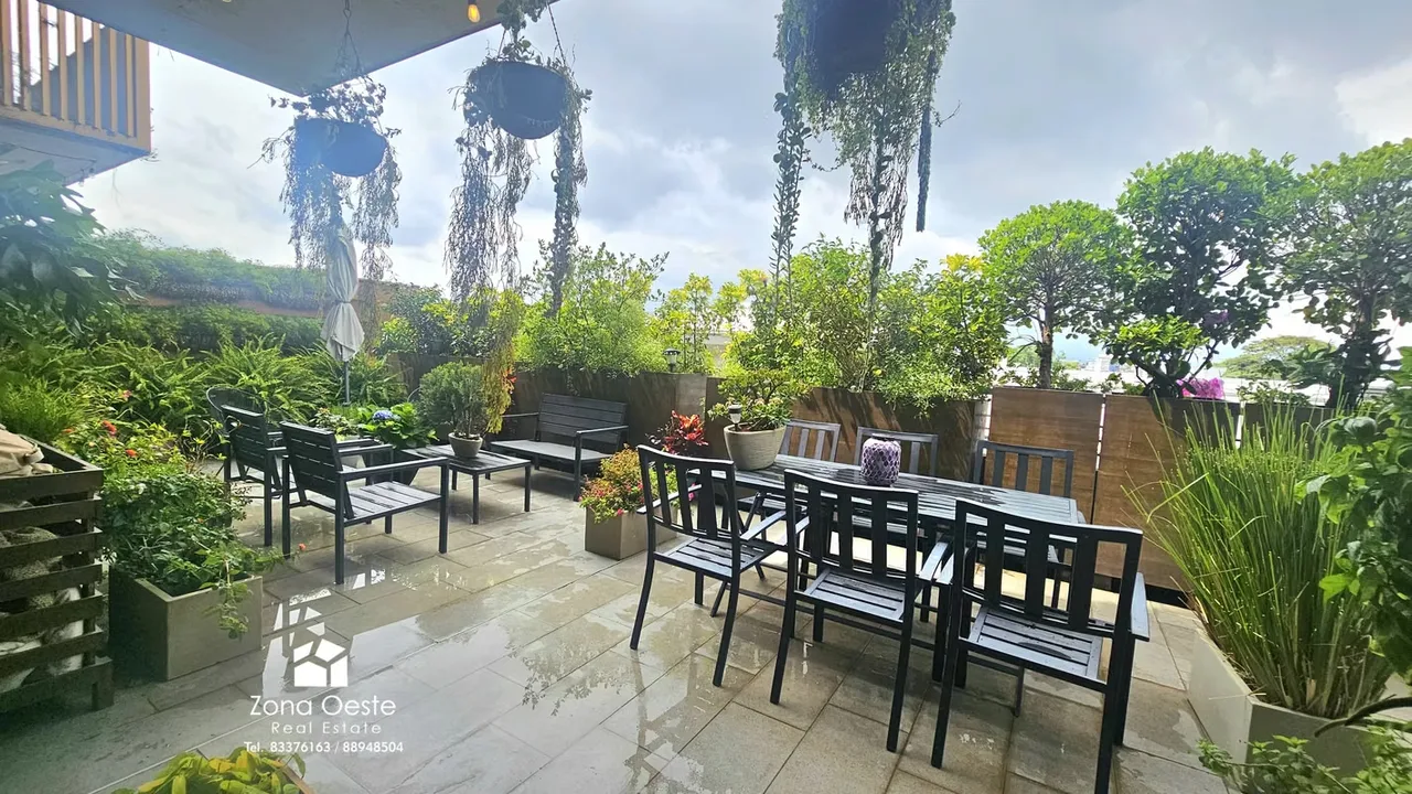 OPPORTUNITY! EXCLUSIVE APARTMENT FOR SALE WITH SPECTACULAR TERRACE IN ESCAZÚ VILLAGE