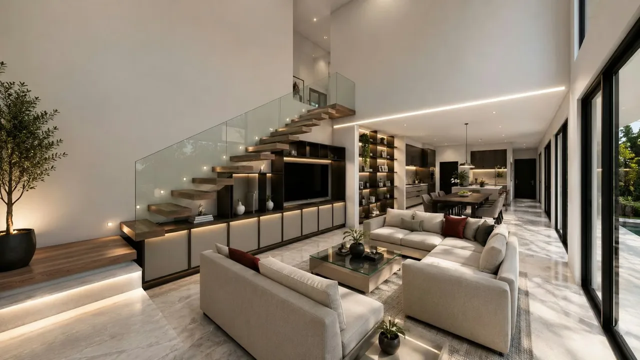 Discover this stunning residence under construction within Coco Bay Estates, Playas del Coco: a modern home with 5 ensuite bedrooms, designed for those seeking spacious living, comfort, ...