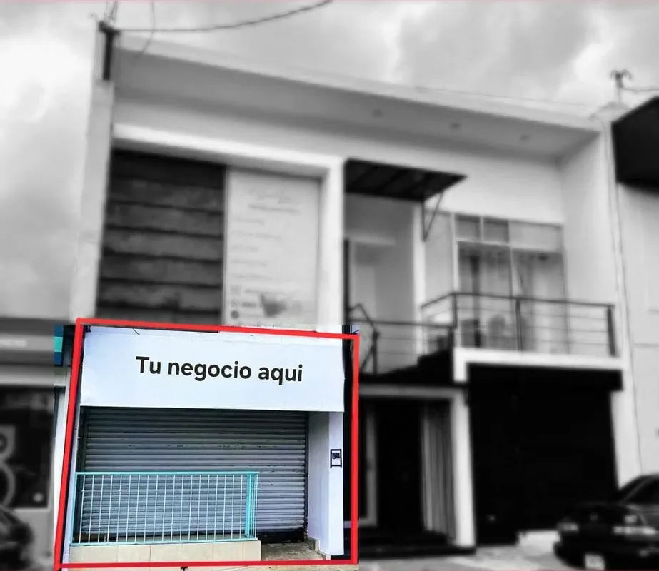 Local comercial en alquiler en Palmares, ubicado 25 metros al norte de la Iglesia Católica, contiguo al INS, en una zona de alta circulación peatonal y vehicular.