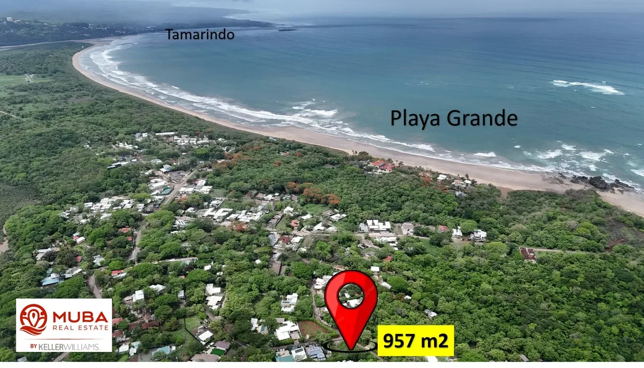 Oportunidad única de inversión en el corazón de Playa Grande lote con medidor de agua instalado. Este lote de 957 m² se encuentra dentro del área urbana, a distancia caminable de ...