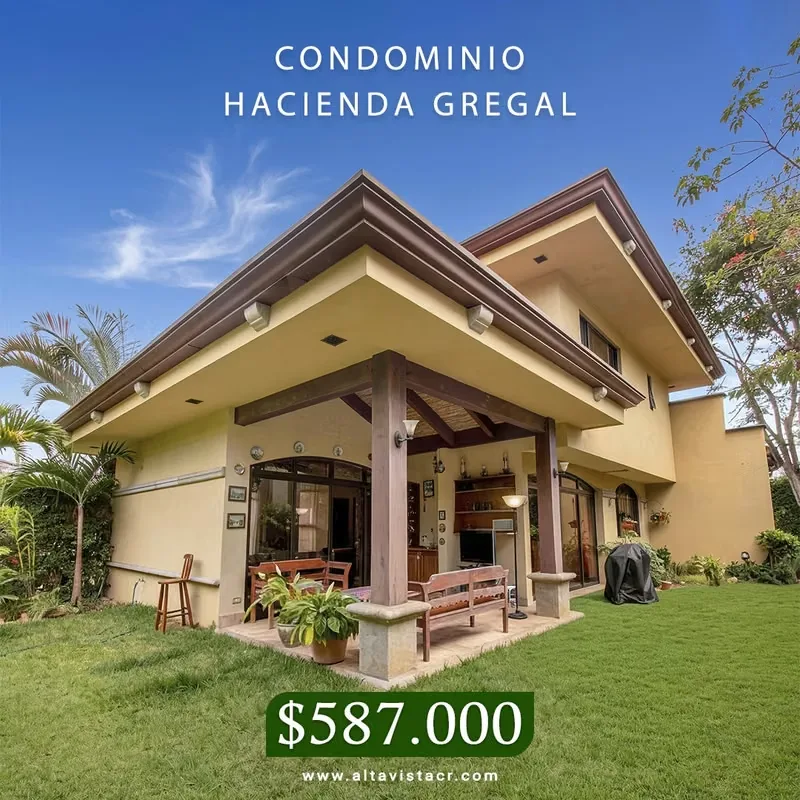 Casa independiente en venta en Condominio Hacienda Gregal, Curridabat - La Unión.