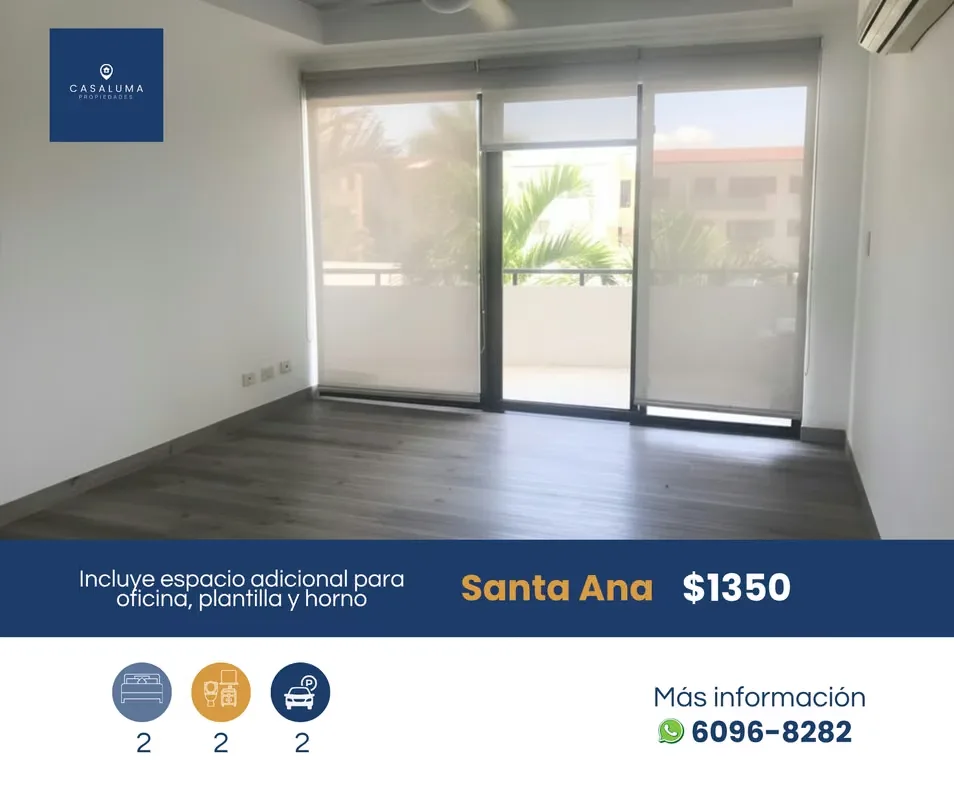APARTAMENTO EN ALQUILER 2 HAB + OFICINA