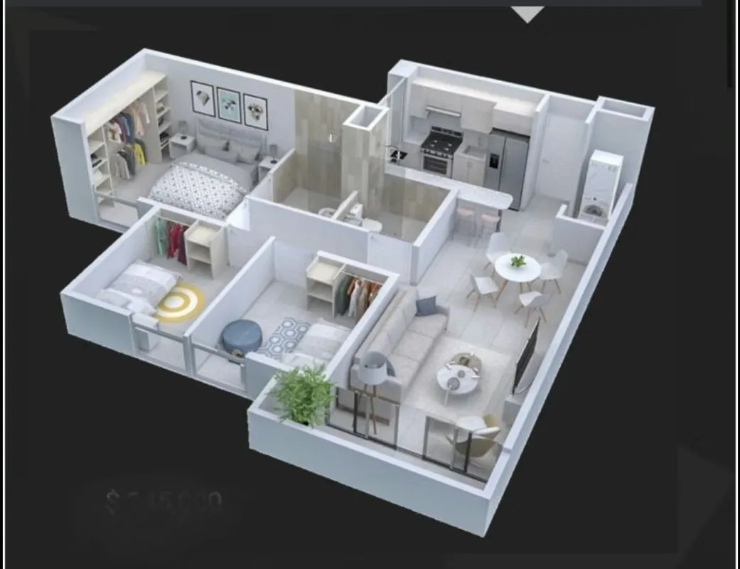 ALQUILO APARTAMENTO EN MONTE ALTO DE 3 HABITACIONES — photo 2