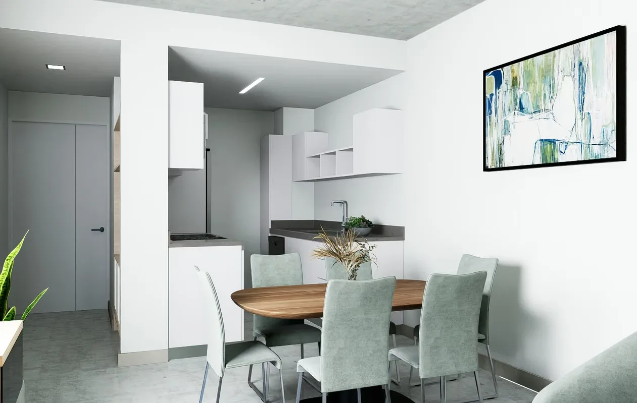Preferred apartments in Las Rosas, Colima de Tibás. Building with apartment complexes in precenta, with 2 bedrooms, 1 bathroom, living room, dining room, kitchen, laundry area, parking ...
