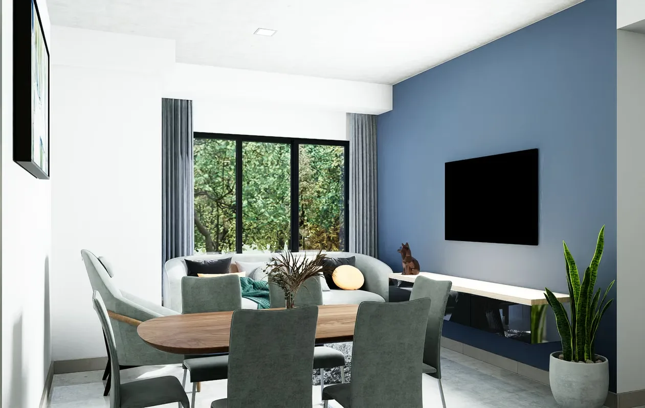 Preferred apartments in Las Rosas, Colima de Tibás. Building with apartment complexes in precenta, with 2 bedrooms, 1 bathroom, living room, dining room, kitchen, laundry area, parking ..., photo 3