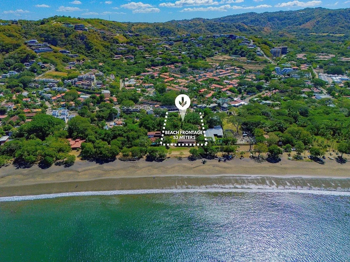 Mangos – 1.29 Acre Premier Beachfront in Playas del Coco – Dev. or Lux Homesite
