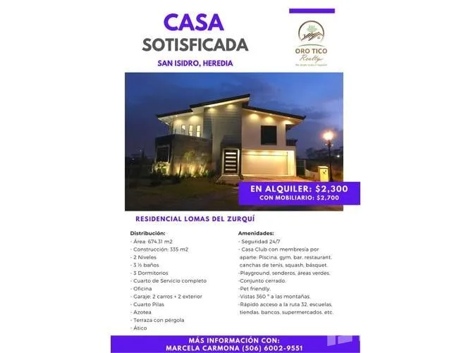 3 Bedroom House for Sale at HEREDIA for $460,000 — photo 2