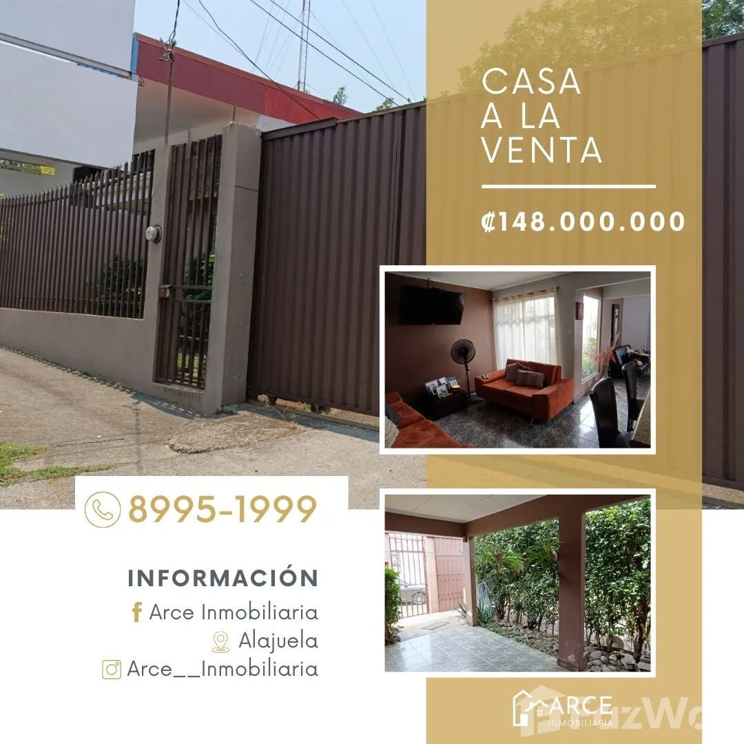 4 Bedroom House for Sale in Alajuela, Alajuela for $325,000