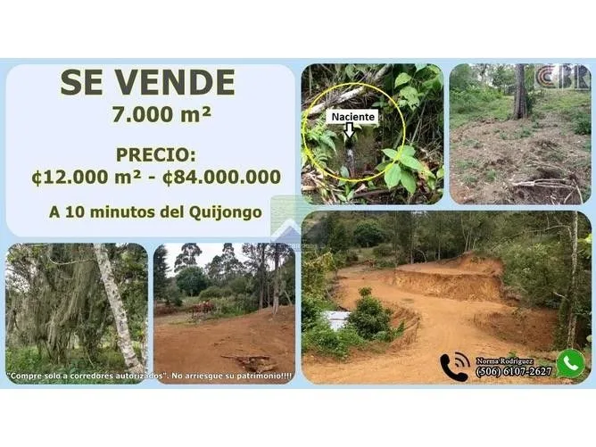 Land for Sale in El Guarco, Cartago for $144,000