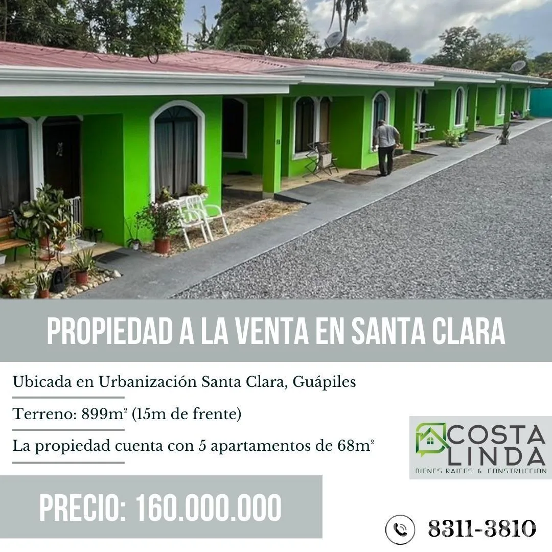Land for Sale in Pococi, Limon for $352,000
