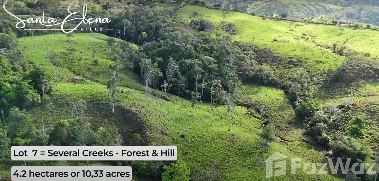 Land for Sale in Perez Zeledon, San Jose for $200,000