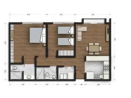 Se Alquila Hermoso Apartamento en Nueve 84, Curridabat (MA).