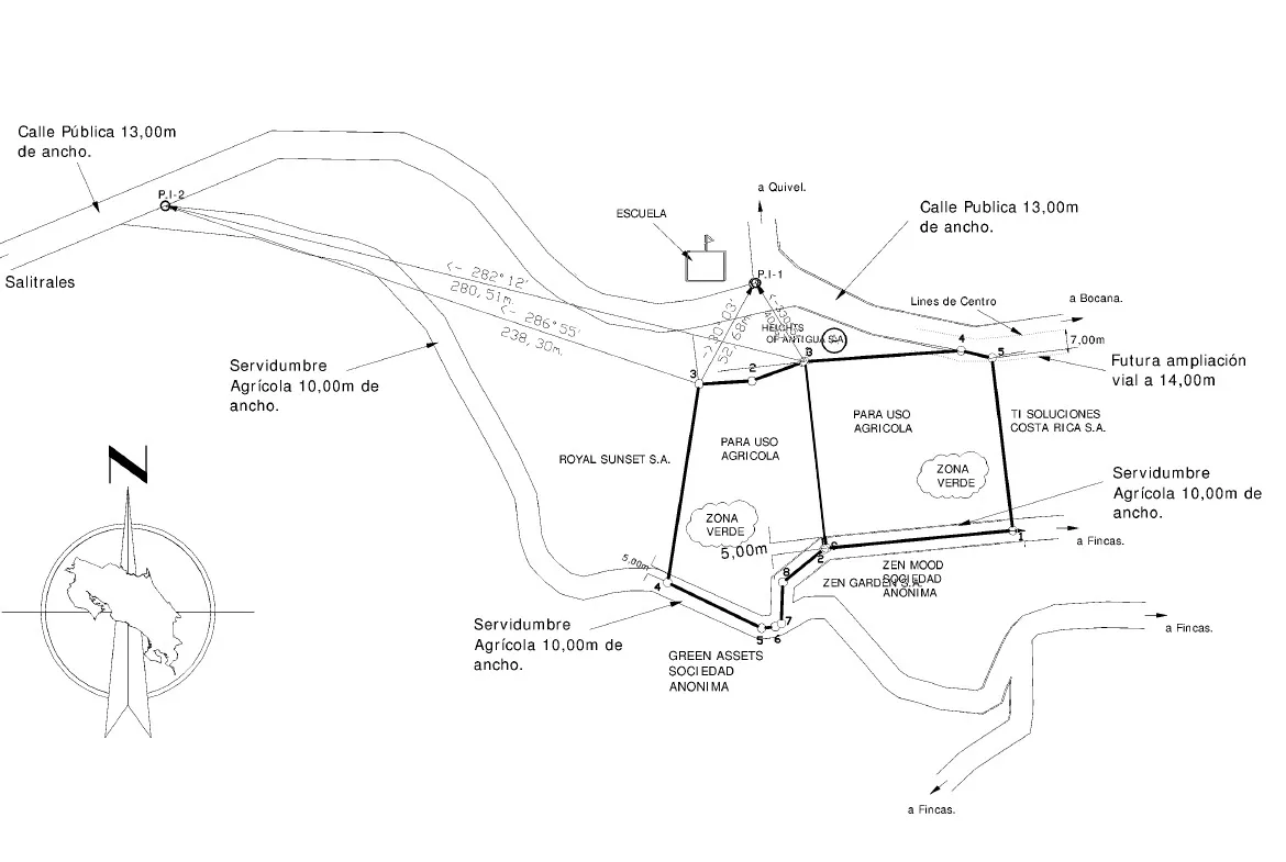2 Exquisite Residential Building Lots in Puriscal Gated Community