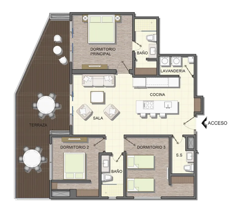 Condominium in Playa Herradura