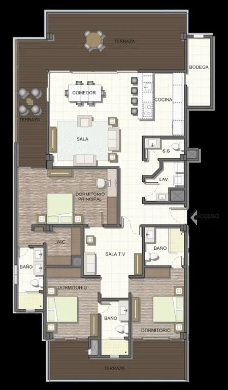 Condominium in Playa Herradura