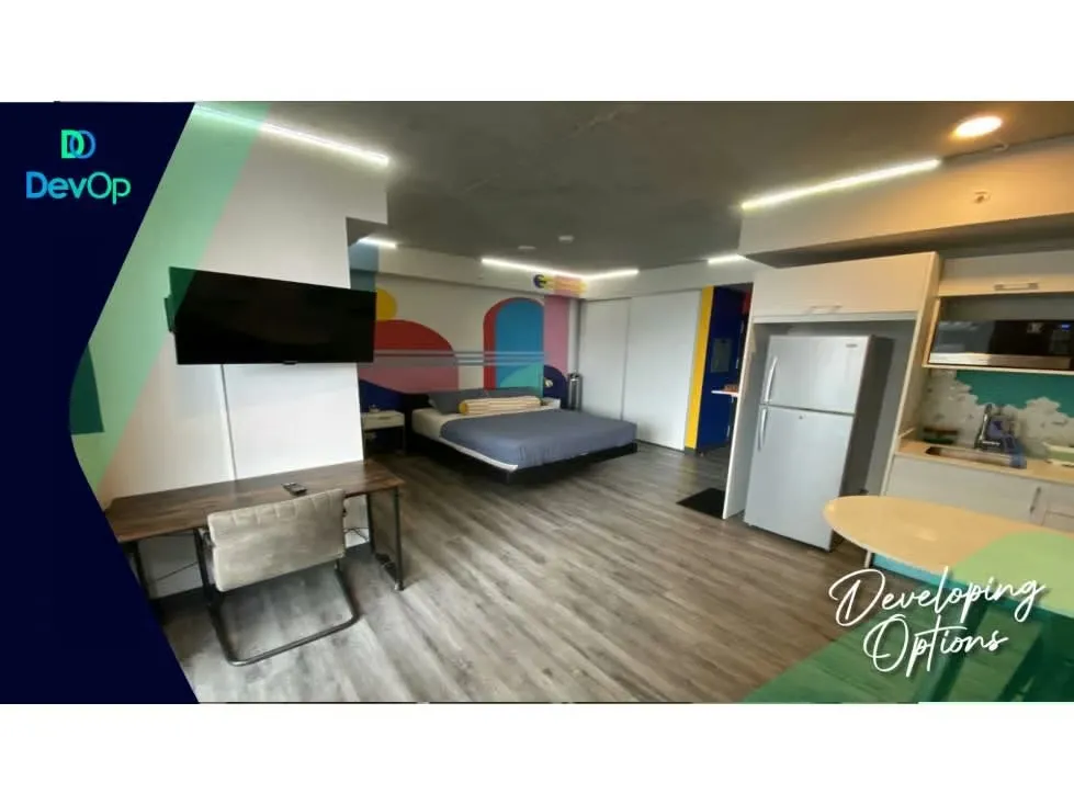 Venta elegante apartamento tipo estudio en SECRT Sabana piso 15 de esta hermosa torre en ...