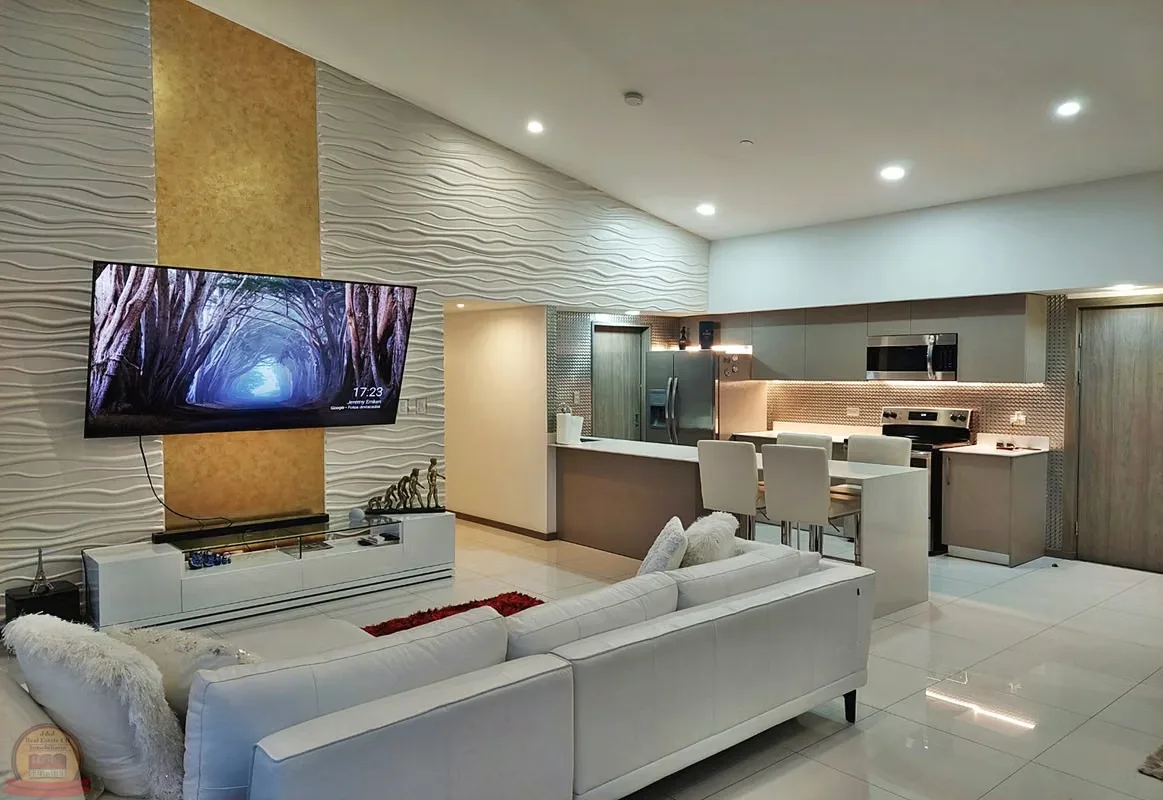 Modern penthouse located on the 15th floor of Tower C at Paradisus Rohrmoser.
