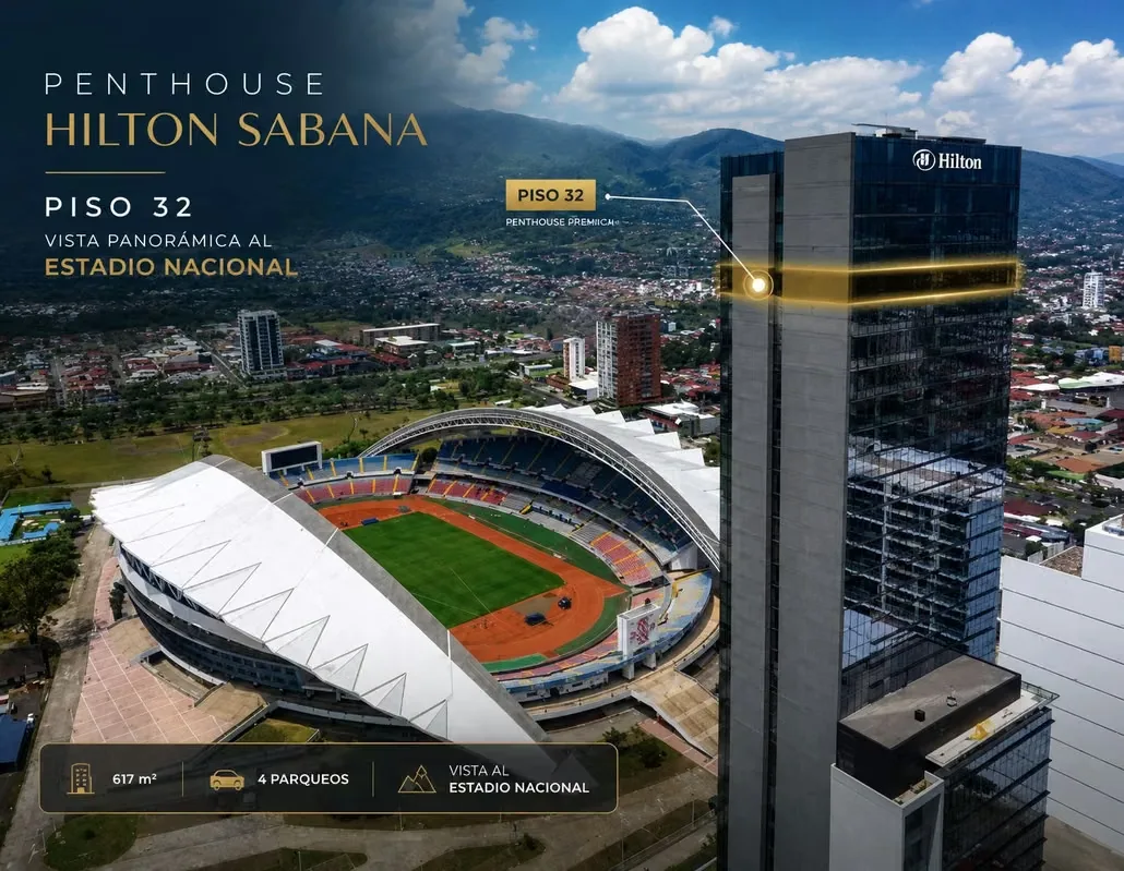Ultimo Penthouse en Venta, Exclusiva Torre Hilton Piso Completo-2
