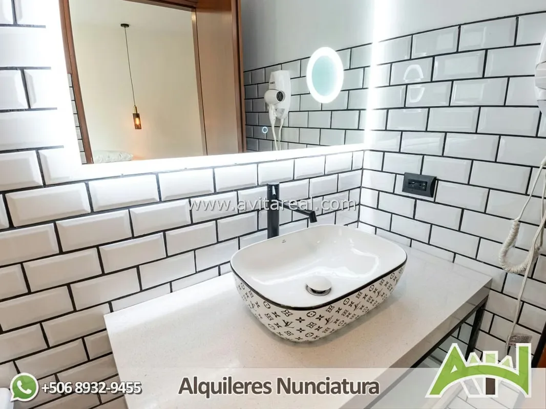 Furnished 3-bedroom apartment in San Rafael de Escazú, private condominium with amenities., photo 12