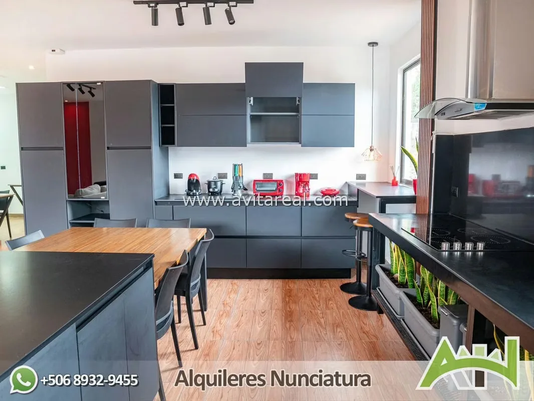 Furnished 3-bedroom apartment in San Rafael de Escazú, private condominium with amenities., photo 14
