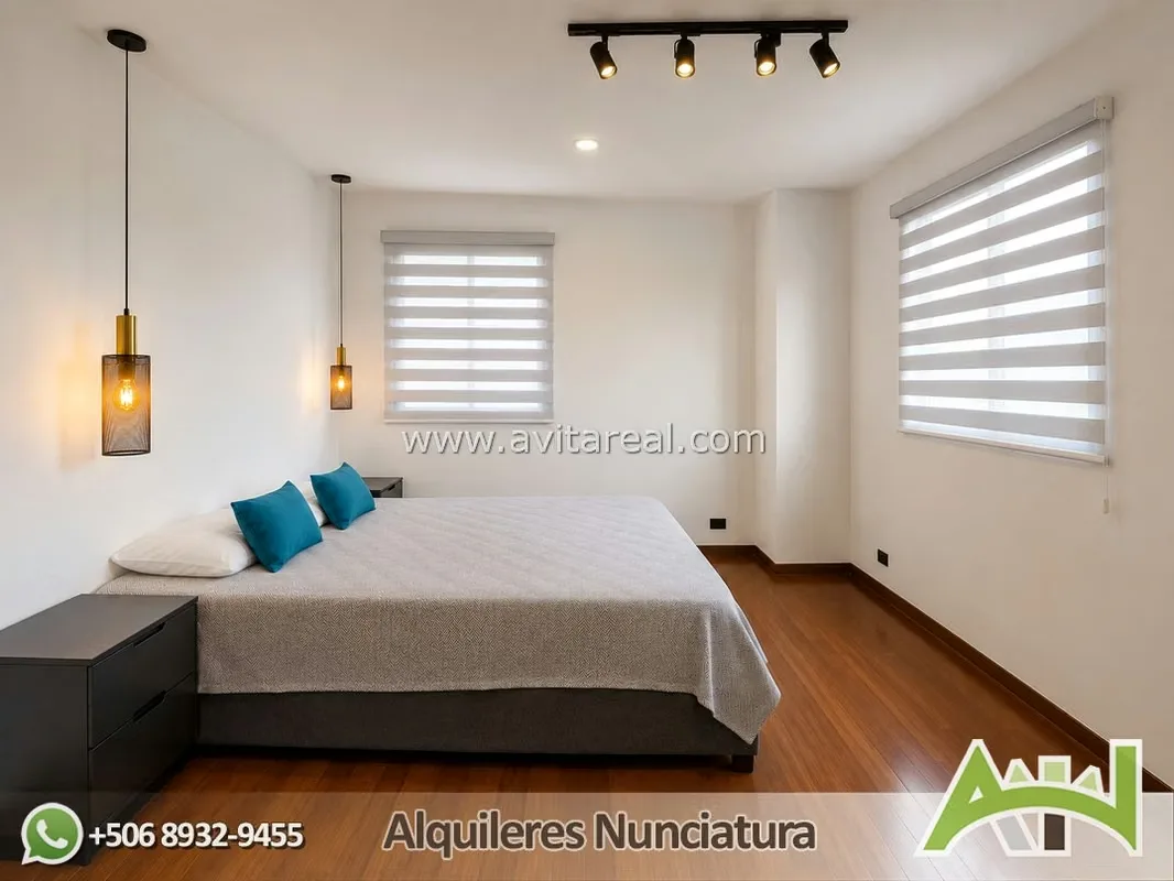 Furnished 3-bedroom apartment in San Rafael de Escazú, private condominium with amenities., photo 3