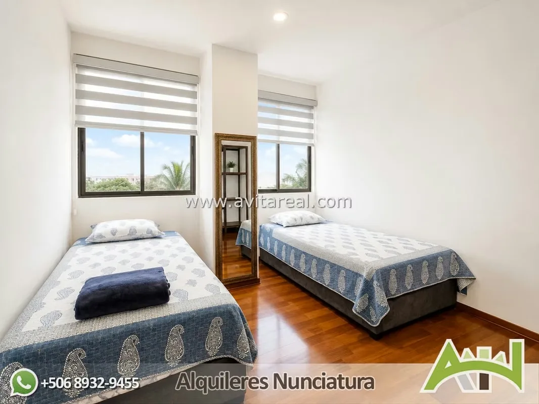 Furnished 3-bedroom apartment in San Rafael de Escazú, private condominium with amenities., photo 6