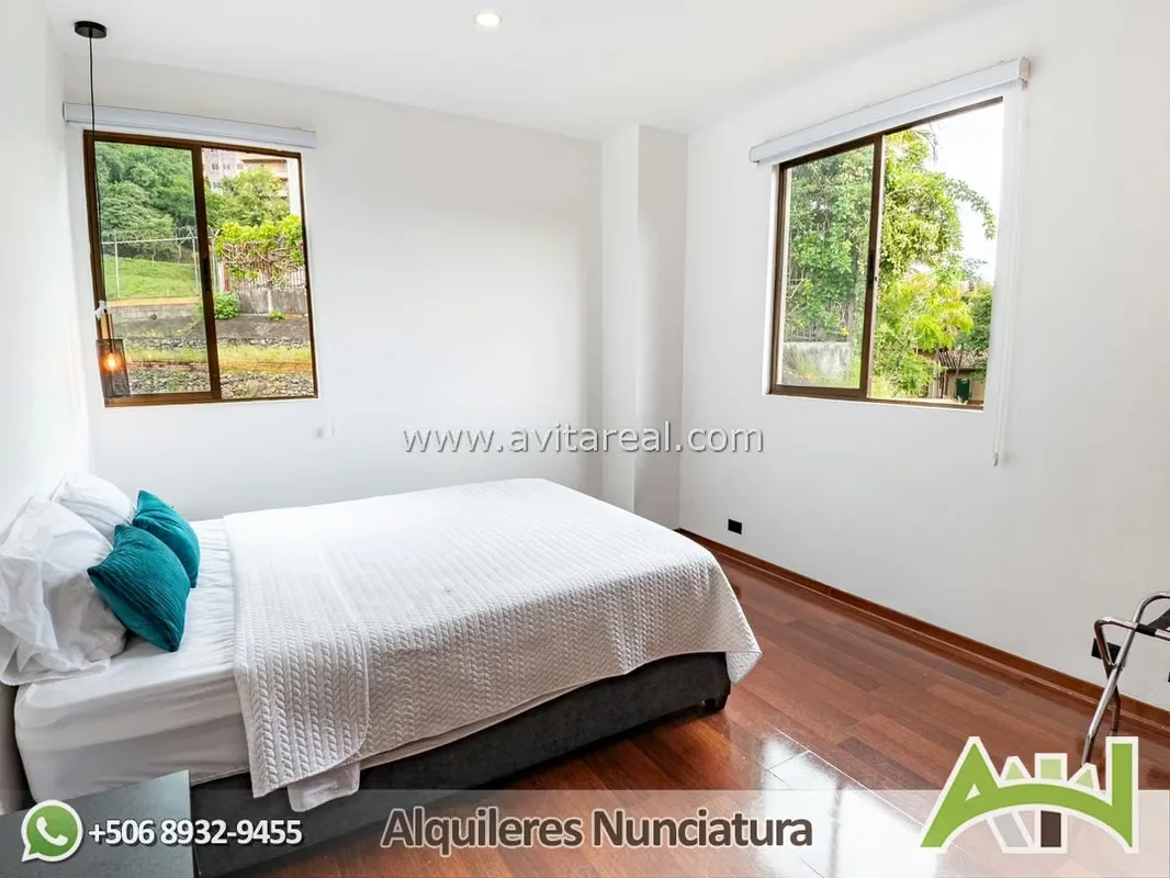Furnished 3-bedroom apartment in San Rafael de Escazú, private condominium with amenities., photo 9