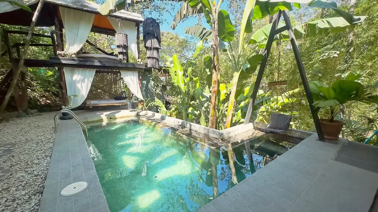 This charming multi unit place is located just 500 meters from one of Santa Teresa’s most beautiful beaches, blending seamlessly with its natural surroundings. The property features a ...