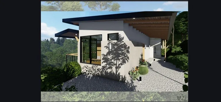Mountain and Partial Ocean View Lot With Building Permits Approved