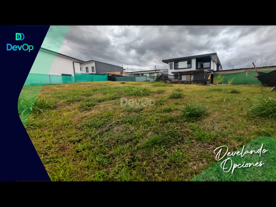 SE VENDE TERRENO EN CONDOMINIO TERUMA