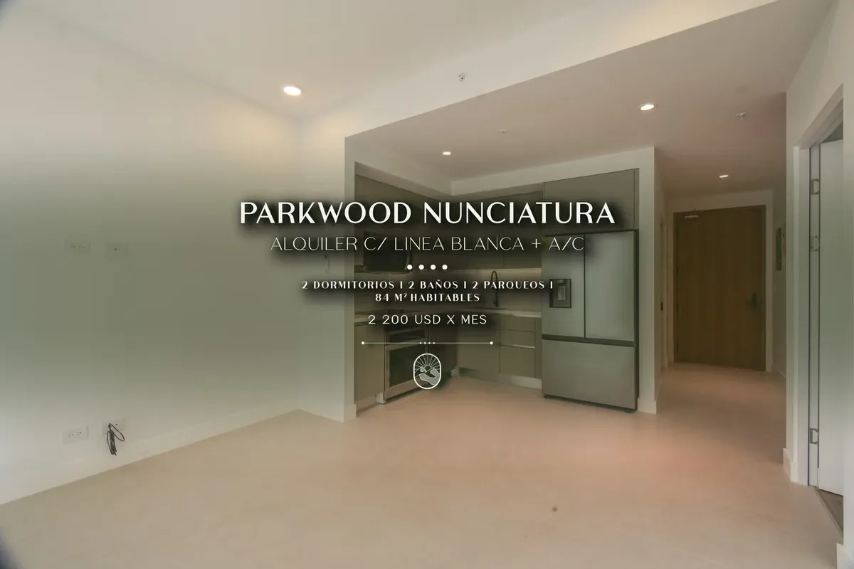 2 HAB APARTMENT FOR RENT IN PARKWOOD, 124; NUNCIATURA, ROHRMOSER, SAN JOSÉ